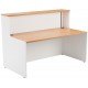 Olton Reception Desk With Panel End Sides